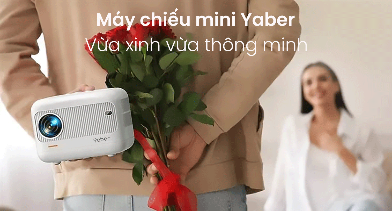 máy chiếu mini thông minh Yaber L1