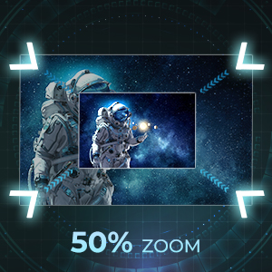 Yaber V10 zoom thu phóng +-50